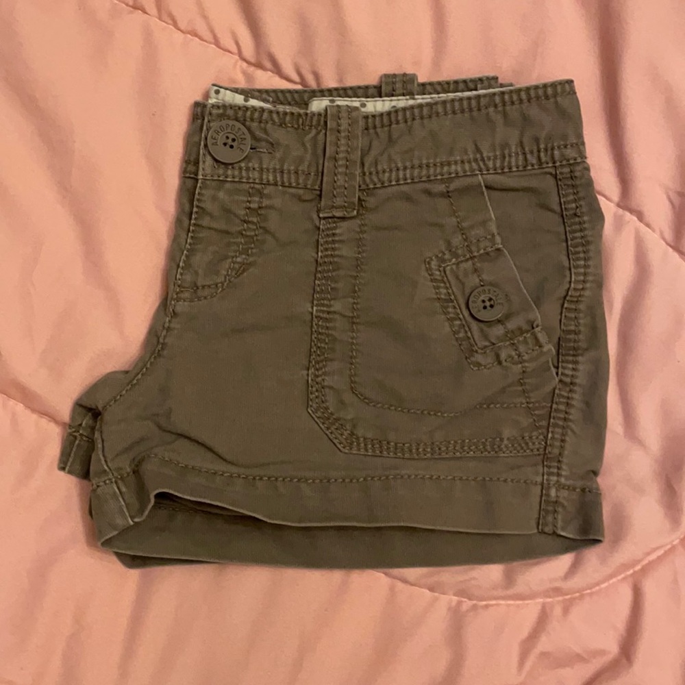 Aeropostale Twill Shorts Light Brown size 1 / 2